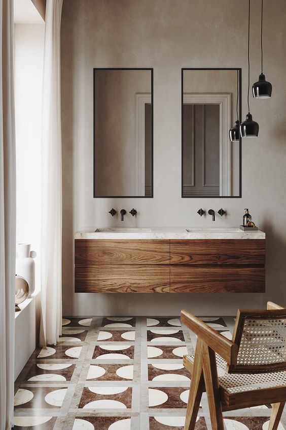 полы из мрамора