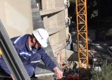 Начало нового проекта по монтажу гранитных накрывок